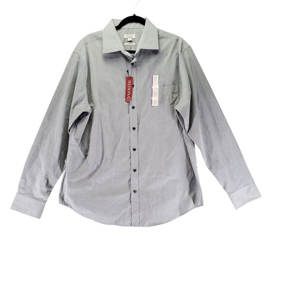 Merona Other - Merona Shirt Mens XL Agate Gray Dress Long Sleeve Non-Iron Button Front *NWT*